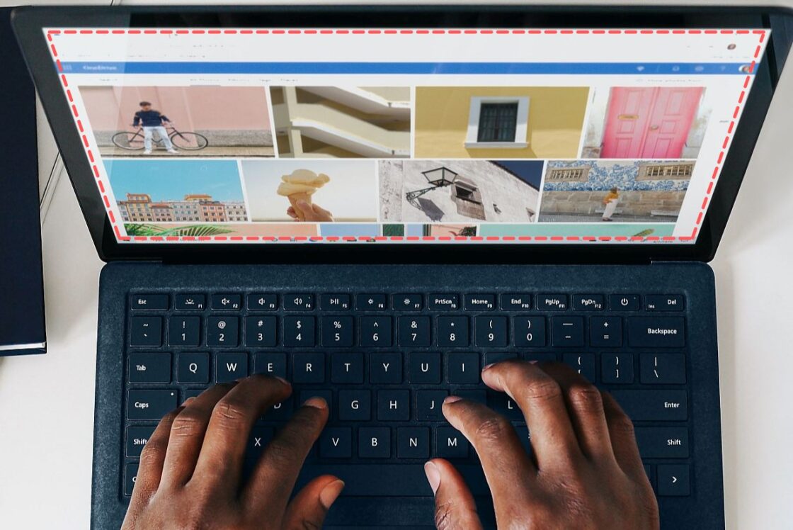 How to take screenshot of entire web page in microsoft edge aws rails